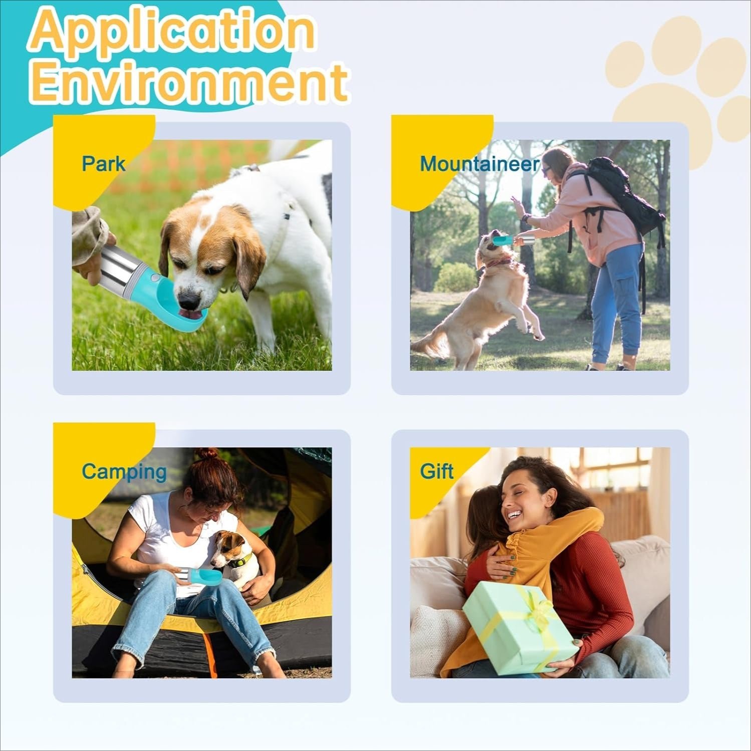 Portable Dog Water Bottle - Leak-Proof & BPA-Free - additional product view