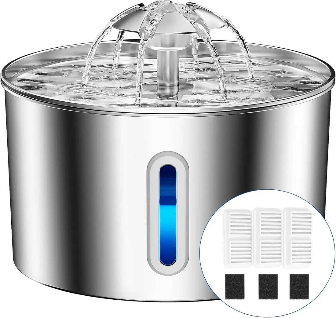 Ultra-Quiet Automatic Pet Water Fountain - main product view