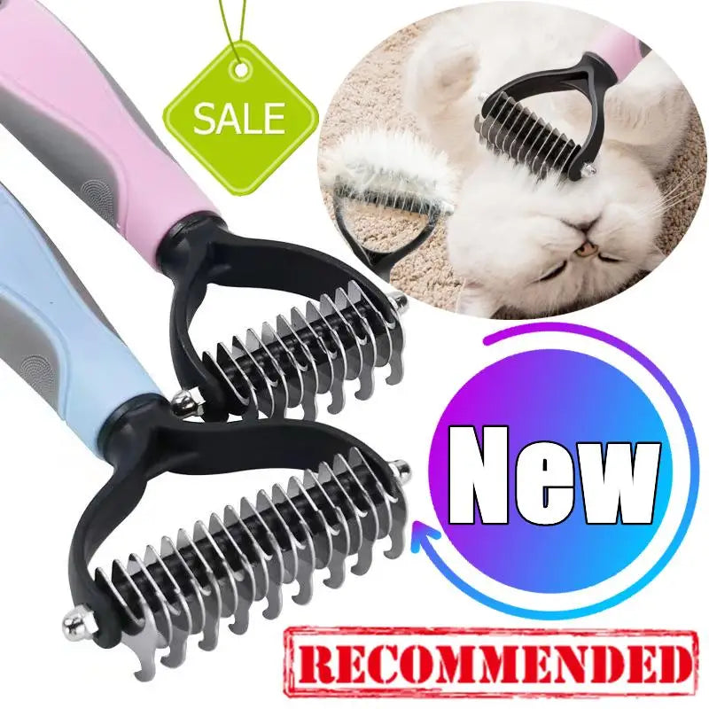 Pet Grooming Deshedding Comb - Dogs & Cats - S/L - main product view