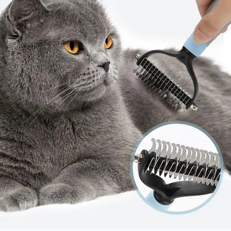 Pet Grooming Deshedding Comb - Dogs & Cats - S/L - feature detail
