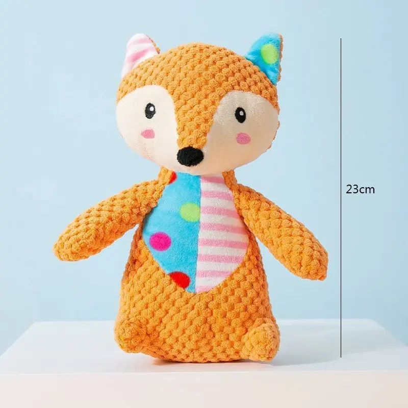 Cute Animal Plush Squeaky Chew Toy for Dogs & Cats - additional product view