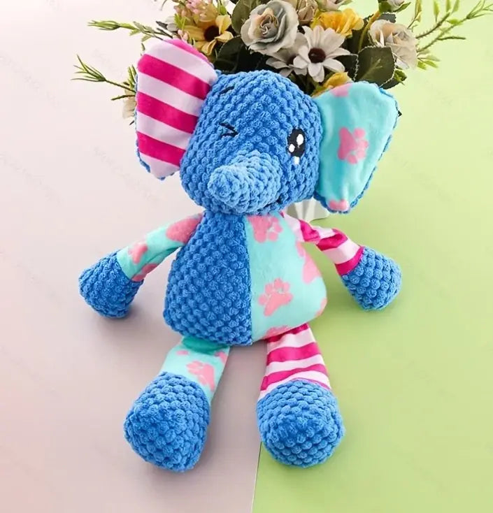 Cute Animal Plush Squeaky Chew Toy for Dogs & Cats - product design detail